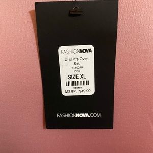 FashionNova pink two sketch!